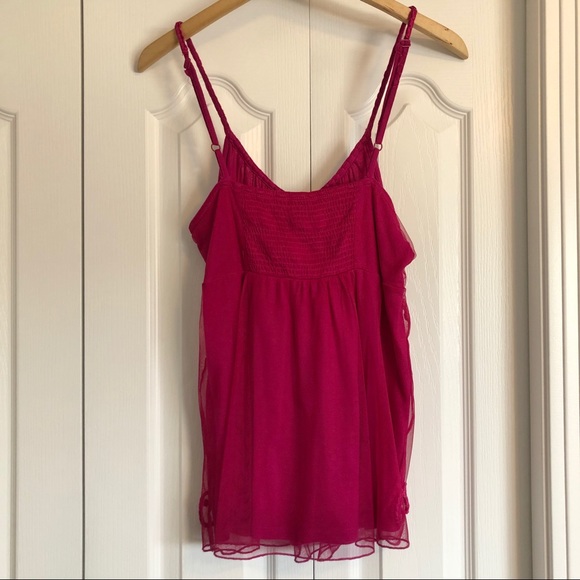 Vero Moda pink tank top with stitched detail - Picture 4 of 5